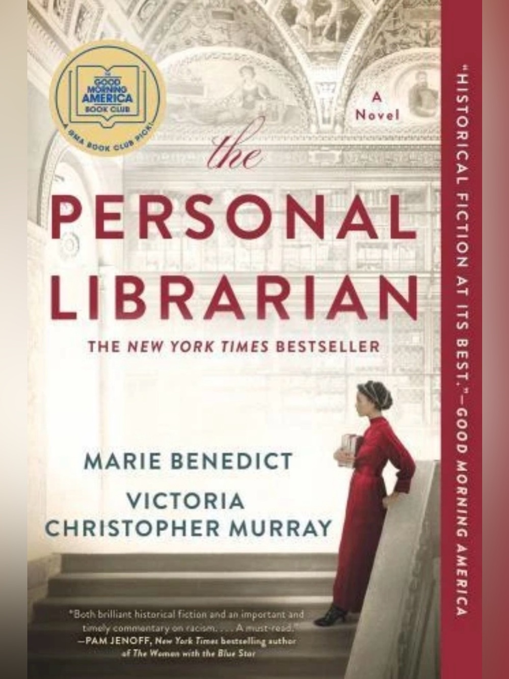 NWT ~Personal Librarian: a GMA Book Club Pick by Marie Benedict/ Victoria Murray